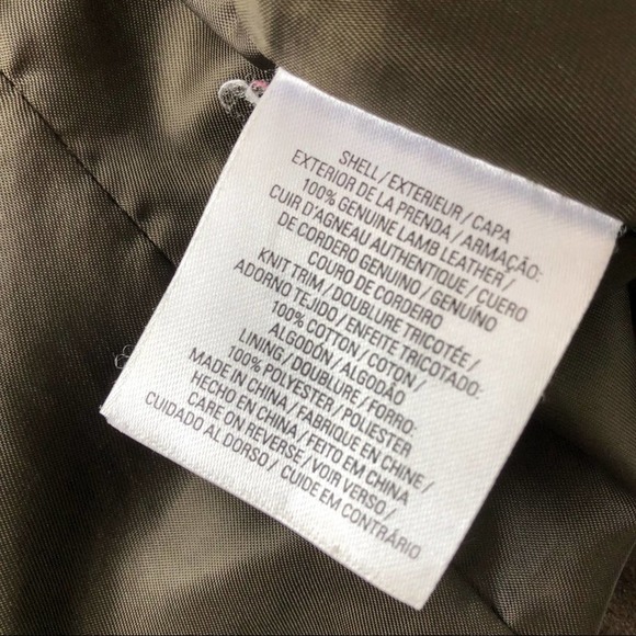 Elie Tahari Andreas Lambskin Leather Jacket - Picture 9 of 9